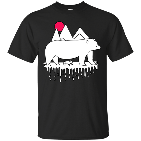 T-Shirts Black / S Polar Bear Family T-Shirt