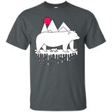 T-Shirts Dark Heather / S Polar Bear Family T-Shirt