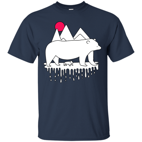 T-Shirts Navy / S Polar Bear Family T-Shirt