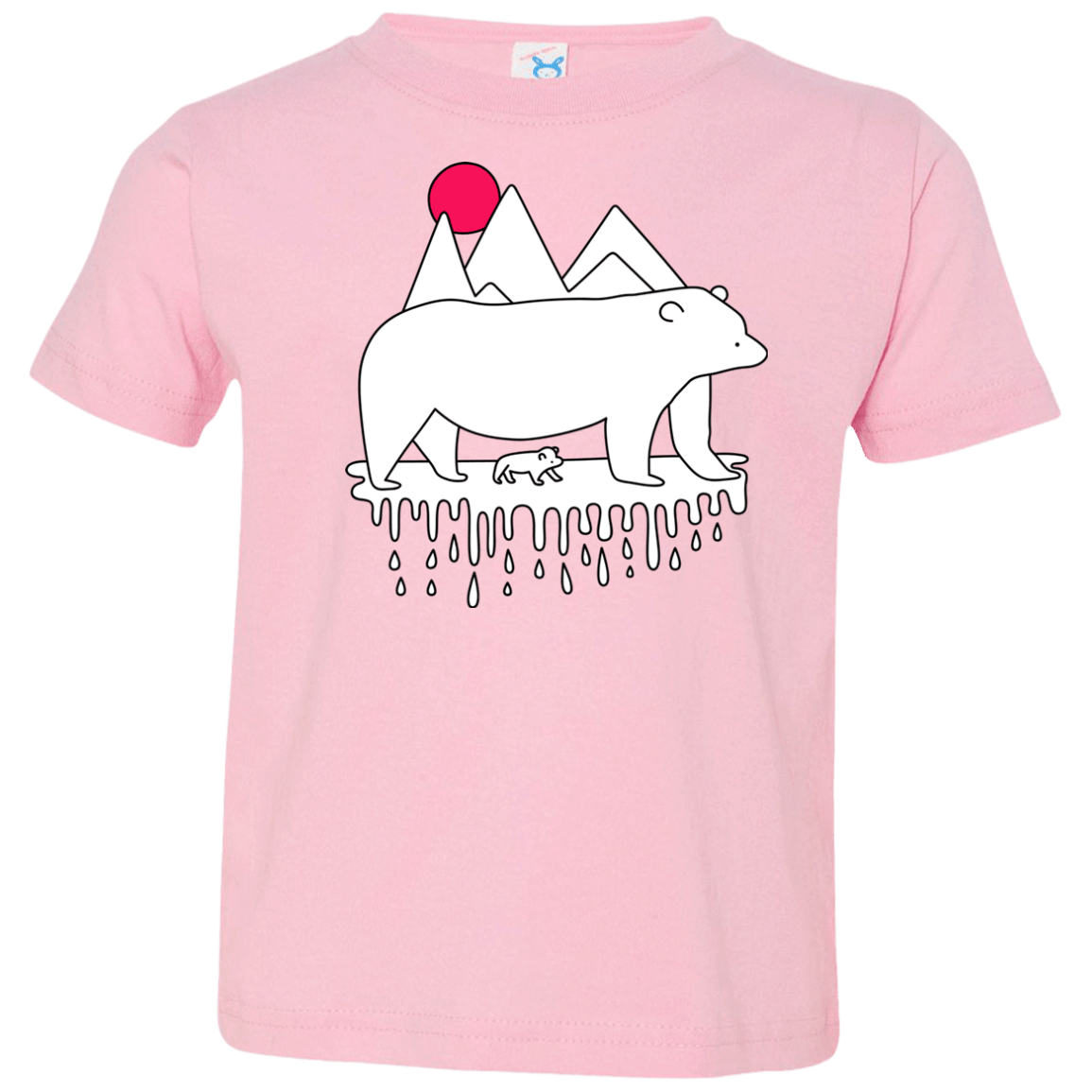 Polar Bear Family Toddler Premium T-Shirt