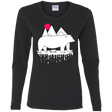 T-Shirts Black / S Polar Bear Family Women's Long Sleeve T-Shirt