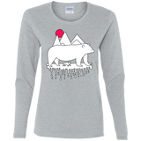 T-Shirts Sport Grey / S Polar Bear Family Women's Long Sleeve T-Shirt