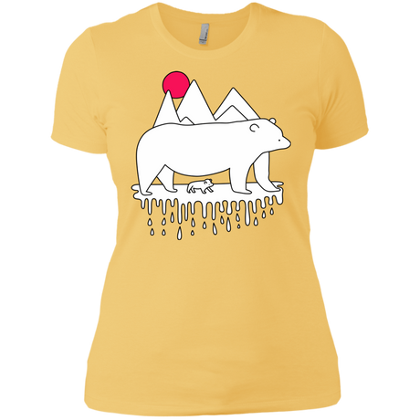 T-Shirts Banana Cream/ / X-Small Polar Bear Family Women's Premium T-Shirt