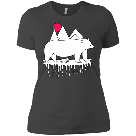T-Shirts Heavy Metal / X-Small Polar Bear Family Women's Premium T-Shirt