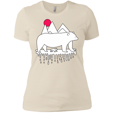 T-Shirts Ivory/ / X-Small Polar Bear Family Women's Premium T-Shirt