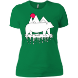 T-Shirts Kelly Green / X-Small Polar Bear Family Women's Premium T-Shirt