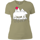 T-Shirts Light Olive / X-Small Polar Bear Family Women's Premium T-Shirt