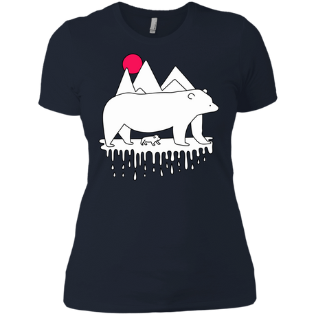 T-Shirts Midnight Navy / X-Small Polar Bear Family Women's Premium T-Shirt