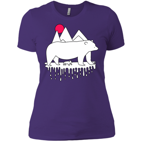T-Shirts Purple Rush/ / X-Small Polar Bear Family Women's Premium T-Shirt