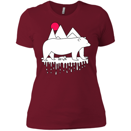 T-Shirts Scarlet / X-Small Polar Bear Family Women's Premium T-Shirt