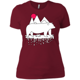 T-Shirts Scarlet / X-Small Polar Bear Family Women's Premium T-Shirt