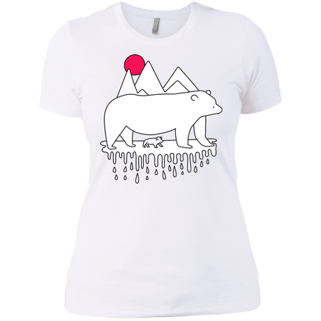 T-Shirts White / X-Small Polar Bear Family Women's Premium T-Shirt