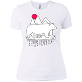 T-Shirts White / X-Small Polar Bear Family Women's Premium T-Shirt