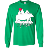 Polar Bear Family Youth Long Sleeve T-Shirt