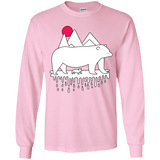 Polar Bear Family Youth Long Sleeve T-Shirt