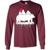 Polar Bear Family Youth Long Sleeve T-Shirt