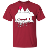 T-Shirts Cardinal / YXS Polar Bear Family Youth T-Shirt