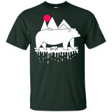 T-Shirts Forest / YXS Polar Bear Family Youth T-Shirt