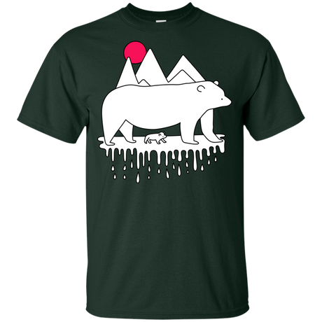 T-Shirts Forest / YXS Polar Bear Family Youth T-Shirt