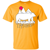 T-Shirts Gold / YXS Polar Bear Family Youth T-Shirt