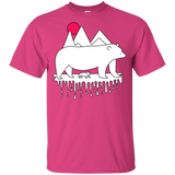 T-Shirts Heliconia / YXS Polar Bear Family Youth T-Shirt