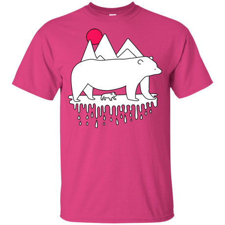 T-Shirts Heliconia / YXS Polar Bear Family Youth T-Shirt