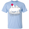 T-Shirts Light Blue / YXS Polar Bear Family Youth T-Shirt