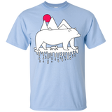 T-Shirts Light Blue / YXS Polar Bear Family Youth T-Shirt