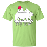 T-Shirts Mint Green / YXS Polar Bear Family Youth T-Shirt