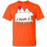 T-Shirts Orange / YXS Polar Bear Family Youth T-Shirt