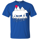 T-Shirts Royal / YXS Polar Bear Family Youth T-Shirt