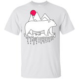 T-Shirts White / YXS Polar Bear Family Youth T-Shirt