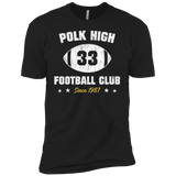 T-Shirts Black / YXS Polk High Football Boys Premium T-Shirt
