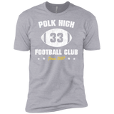 T-Shirts Heather Grey / YXS Polk High Football Boys Premium T-Shirt