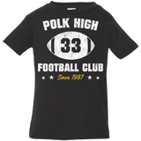 T-Shirts Black / 6 Months Polk High Football Infant Premium T-Shirt