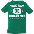 T-Shirts Kelly / 6 Months Polk High Football Infant Premium T-Shirt