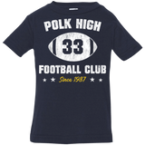 T-Shirts Navy / 6 Months Polk High Football Infant Premium T-Shirt