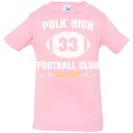 T-Shirts Pink / 6 Months Polk High Football Infant Premium T-Shirt