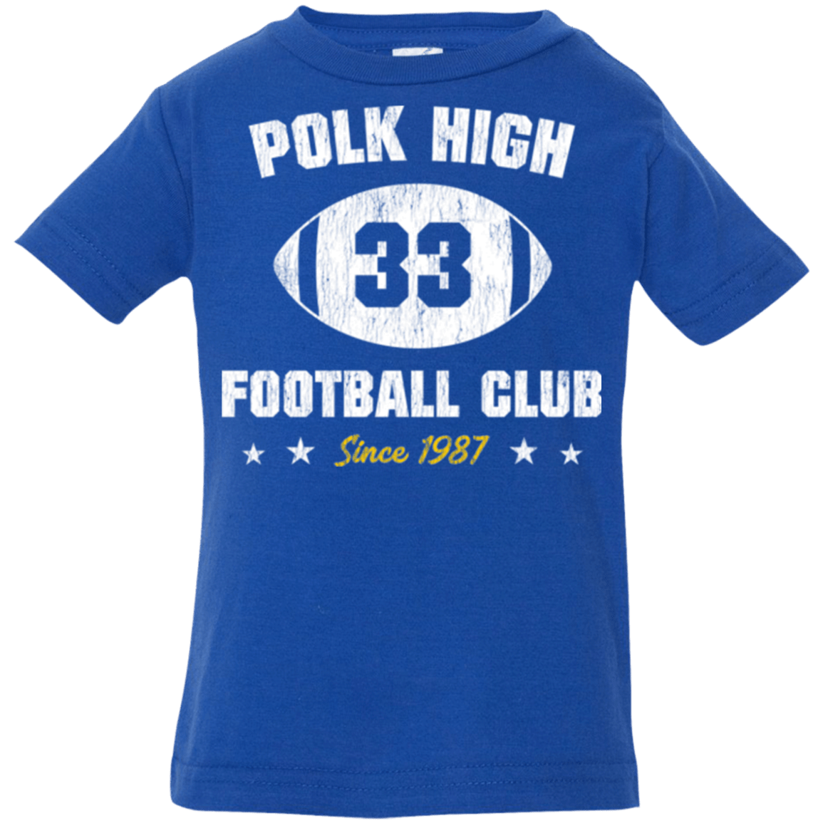 T-Shirts Royal / 6 Months Polk High Football Infant Premium T-Shirt