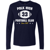 T-Shirts Midnight Navy / Small Polk High Football Men's Premium Long Sleeve