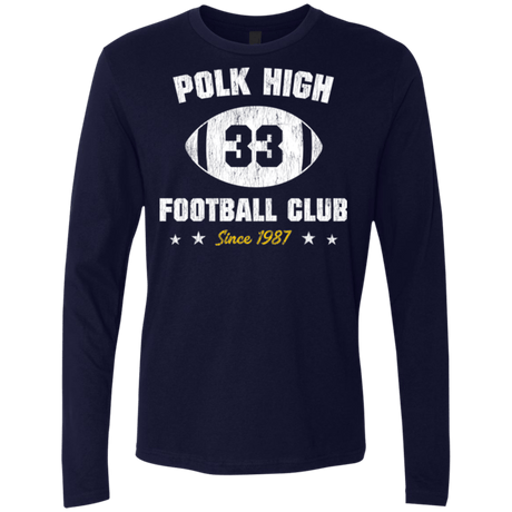 T-Shirts Midnight Navy / Small Polk High Football Men's Premium Long Sleeve