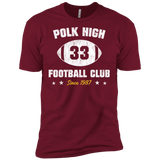 T-Shirts Cardinal / X-Small Polk High Football Men's Premium T-Shirt