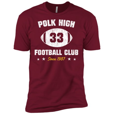 T-Shirts Cardinal / X-Small Polk High Football Men's Premium T-Shirt