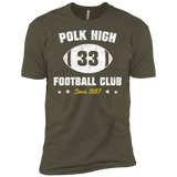 T-Shirts Military Green / X-Small Polk High Football Men's Premium T-Shirt