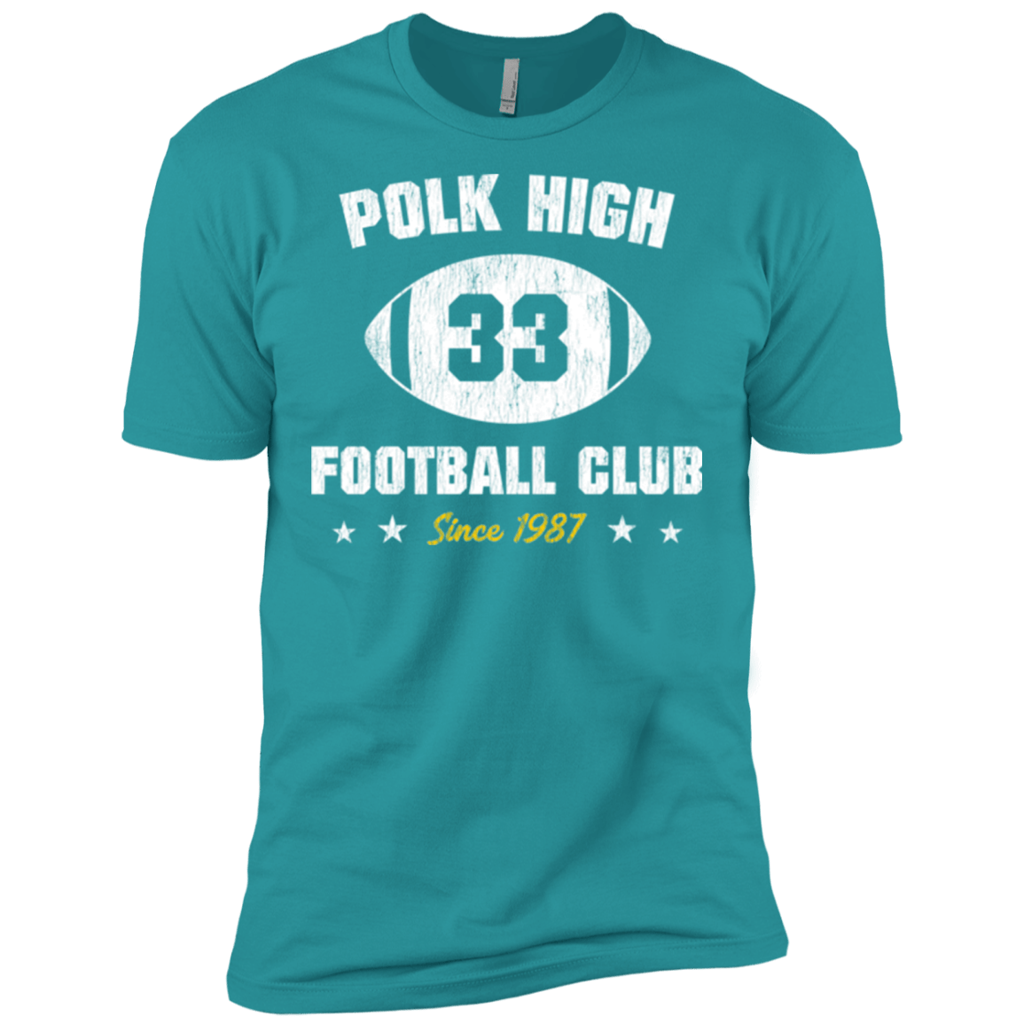 T-Shirts Tahiti Blue / X-Small Polk High Football Men's Premium T-Shirt