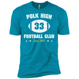 T-Shirts Turquoise / X-Small Polk High Football Men's Premium T-Shirt