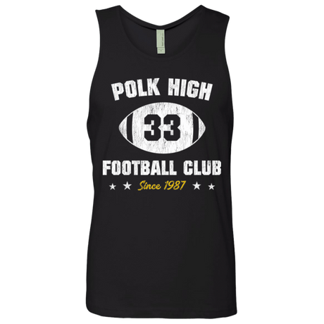 T-Shirts Black / Small Polk High Football Men's Premium Tank Top