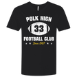 T-Shirts Black / X-Small Polk High Football Men's Premium V-Neck