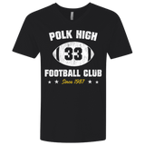 T-Shirts Black / X-Small Polk High Football Men's Premium V-Neck