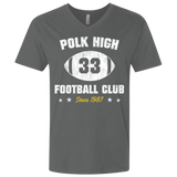 T-Shirts Heavy Metal / X-Small Polk High Football Men's Premium V-Neck